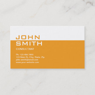 Construction Builder Contractor Mechanic Plain Business Card