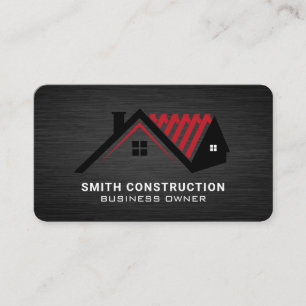 Construction   Builder   General Contractor Business Card