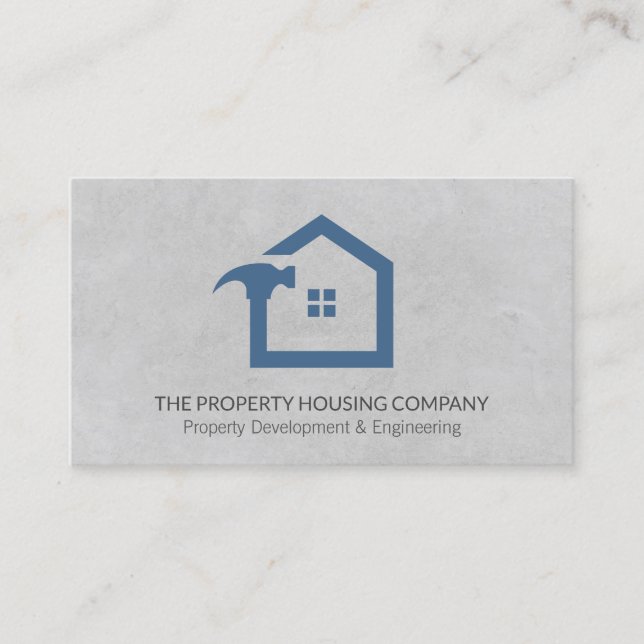 Construction Buildings | Home Repair | Development Business Card (Front)