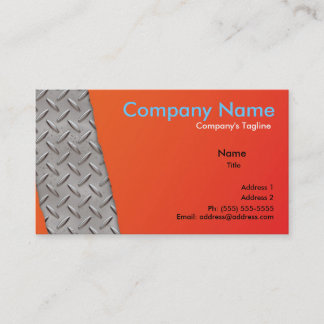 Construction Business Card