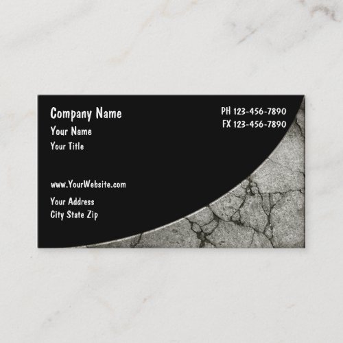 Construction Business Card