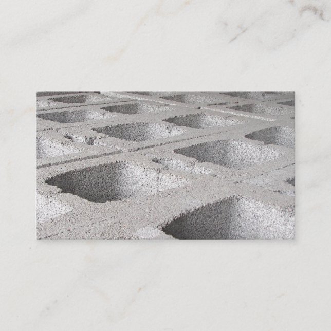 Construction Business Card (Front)