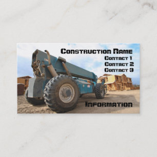 Construction Business Card