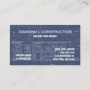 construction business cards 4400