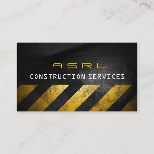 Construction Business Card