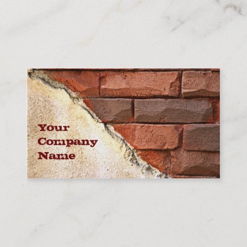 Construction Business Card