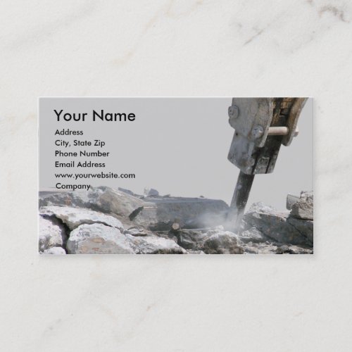 Construction Business Card
