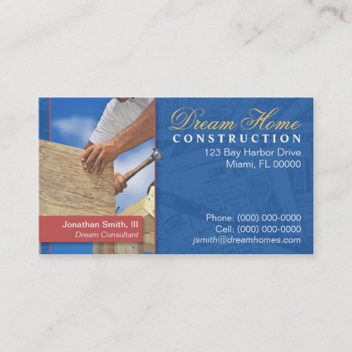 Construction Business Card