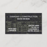 Construction Business Card Black at Zazzle