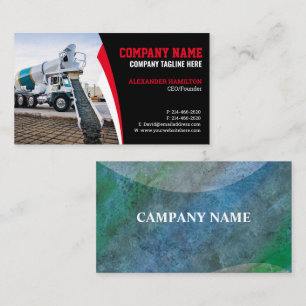 Construction Business Card (Concretes)