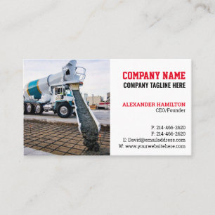Construction Business Card (Concretes) 02