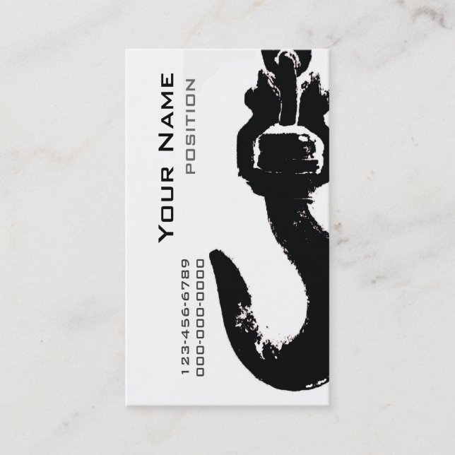 construction business card template (Front)