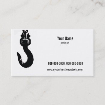 Construction Business Card Template by hutsul at Zazzle