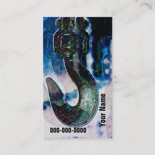 Customizable construction business card template