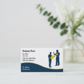 Construction Business Cards (Standing Front)