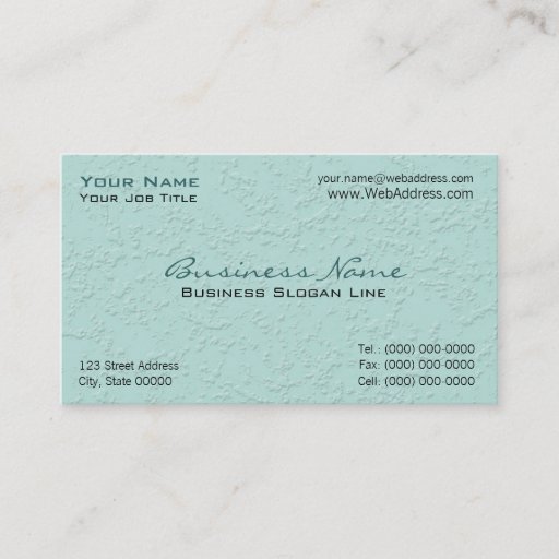 Customizable Construction Business Cards