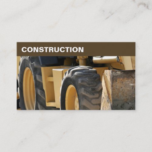 Construction Business Cards