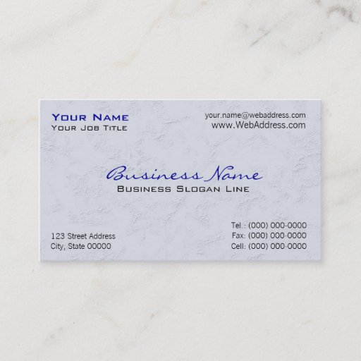 Customizable Construction Business Cards