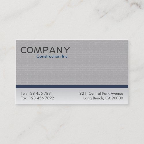 Construction _ Business Cards