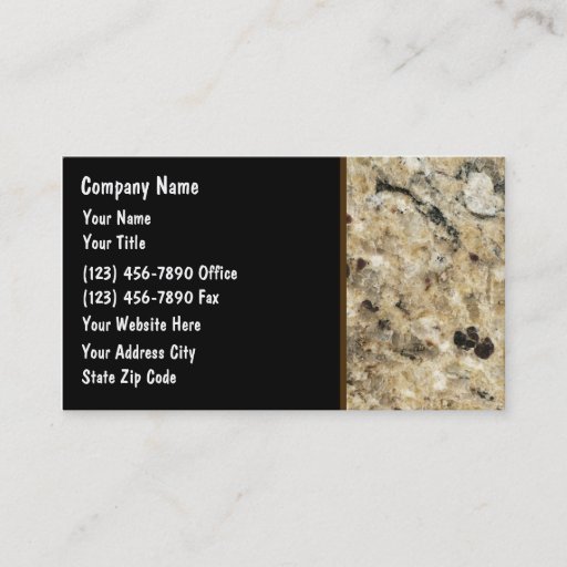 Customizable Construction Business Cards