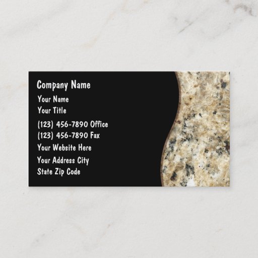 Customizable Construction Business Cards