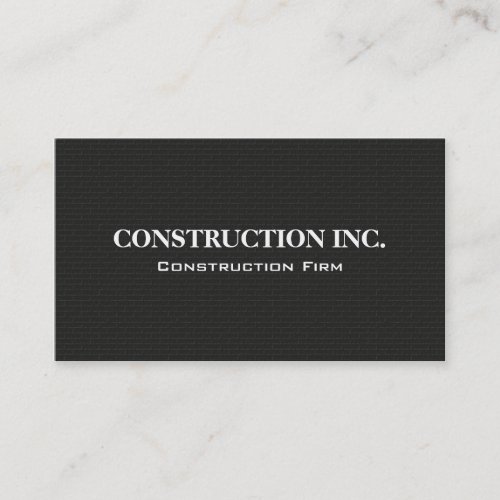 Construction _ Business Cards