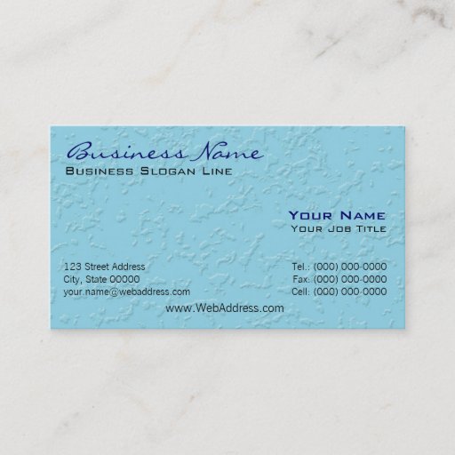 Customizable Construction Business Cards
