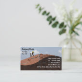Construction Business Cards (Standing Front)