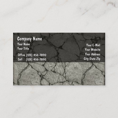 Construction Business Cards
