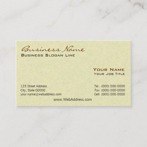 Customizable Construction Business Cards