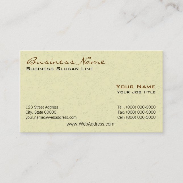 Construction Business Cards (Front)