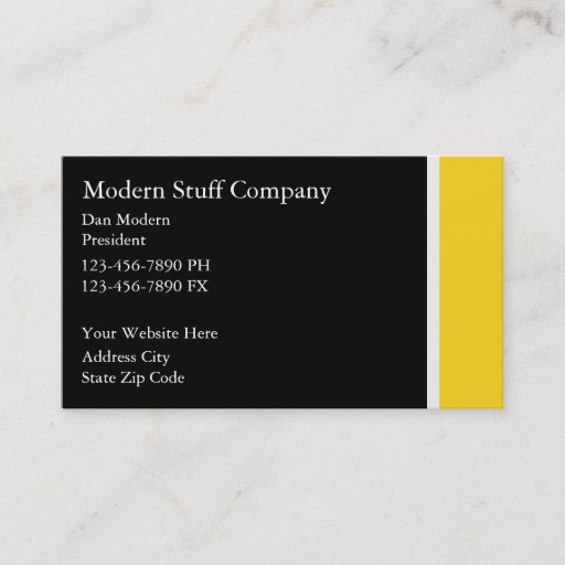 Customizable Construction Business Cards