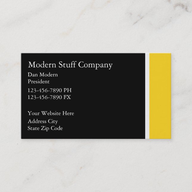 Construction Business Cards (Front)