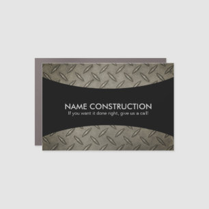 Construction Car Magnet