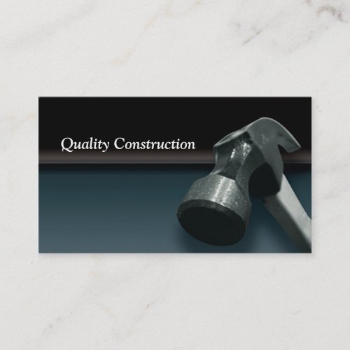 Construction Card Business Cards