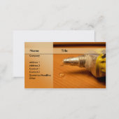 construction / carpenter business card (Front/Back)