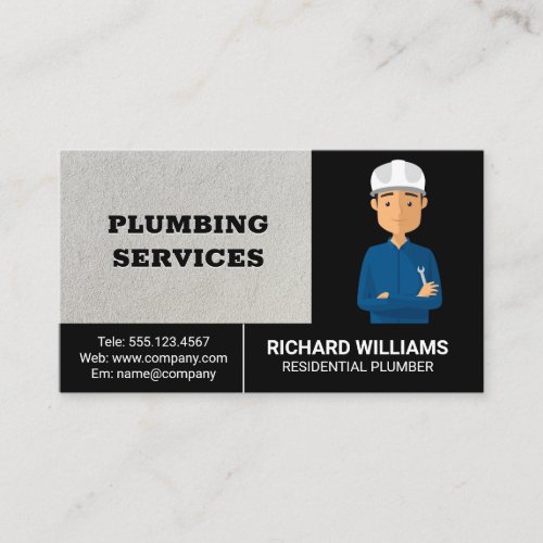 Construction  Carpenter  Business Card