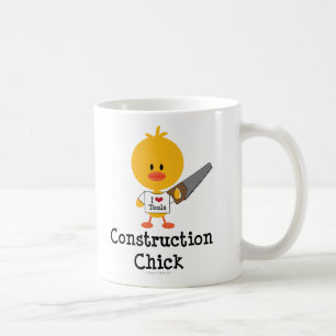 Construction Chick Mug