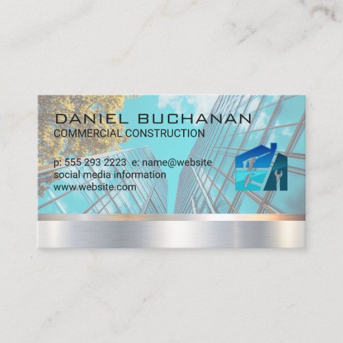 Construction | Commercial Buildings Business Card