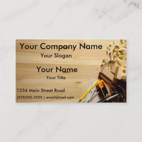 Construction Company Business Cards