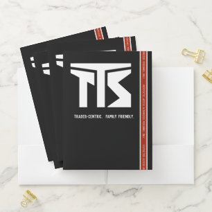 Construction Company Marketing Presentation Folder