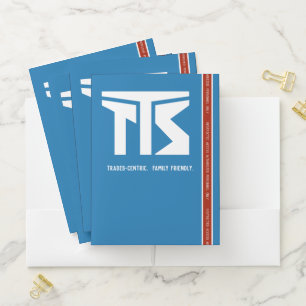 Construction Company Marketing Presentation Folder