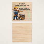 Construction Company Professional Builder (Front & Back)
