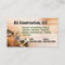 Construction Company Tool Belt Business Card