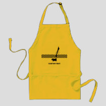 Construction Crane Adult Apron