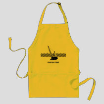 Construction Crane Adult Apron