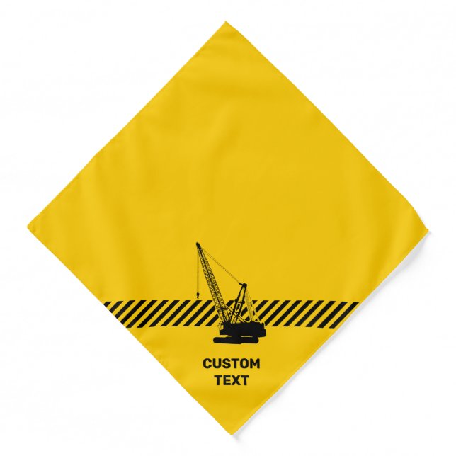 Construction Crane Bandana (Front)