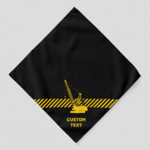 Construction Crane Bandana