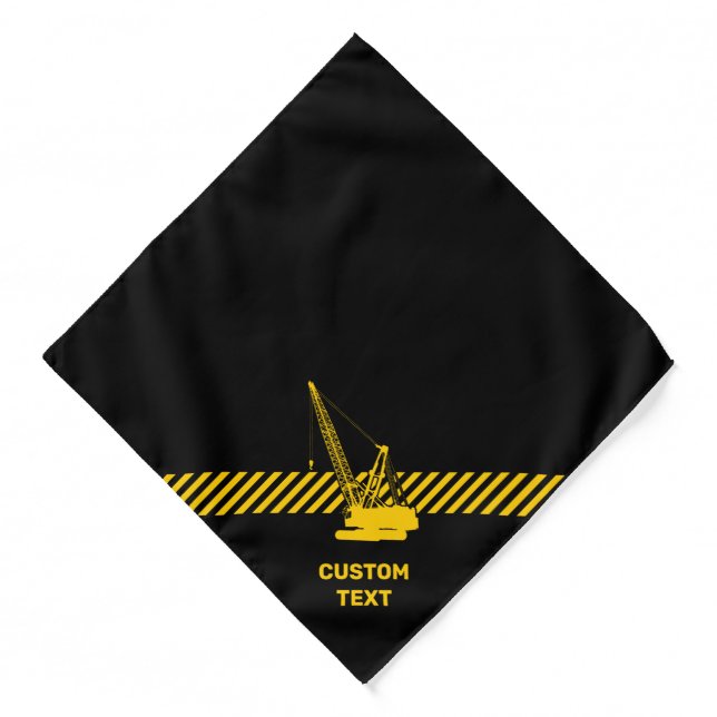 Construction Crane Bandana (Front)