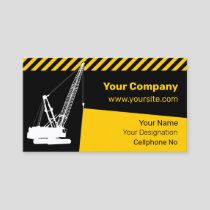 Construction Crane Business Card